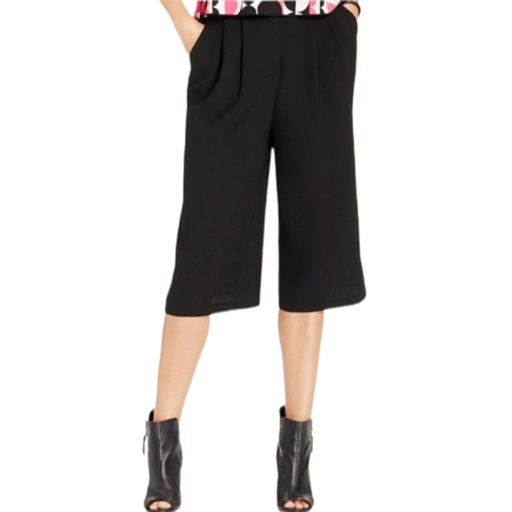 Vince Camuto Black Dress Crop Pants